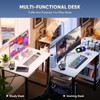 DUMOS 32 in Small Computer Desk for Home Office, Modern