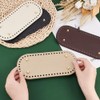 PH PandaHall 4pcs Bag Bottom Oval Bottom Nail Bag Craft