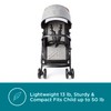 Contours Quick Lightweight Travel Toddler and Baby Stroller with Adapter