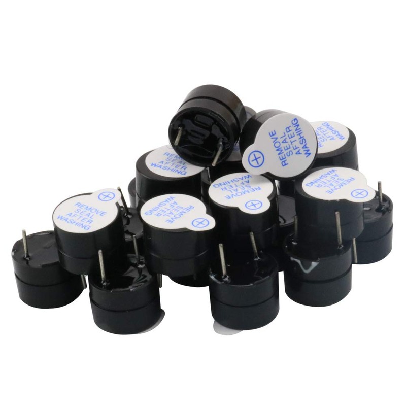 Xnrtop DC5V Active Buzzer Electronic Alarm Magnetic Long Continuous Beep