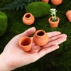 20 Pcs 0.9'' 1.2'' Terracotta Pot Small Mini Clay Pots