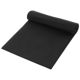 100% Black Cotton Fabric 3 Yards 59 Inches Wide Cotton Quilting Fabric by The Yard, Soft Embroidery Muslin Fabrics for Sewing Material Apparel Cloth(Black)