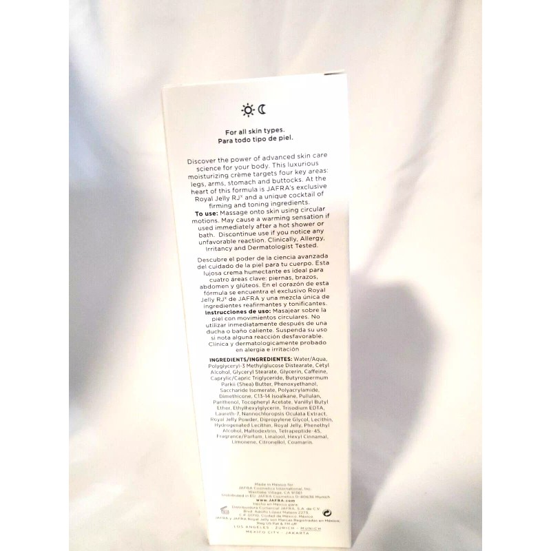 Jafra BODY Smooth & Tone Cream and Hand & Cuticle