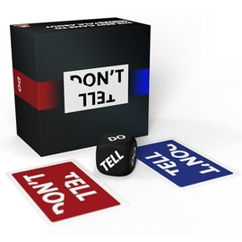 JR Games - Don't Tell - Discover Other's Wildest Secrets - Card Game - Ages 18+ - 3+ Players - English Version