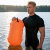 48x29cm Swimming Buoy - Adjustable Waist Belt High Visibility Swim