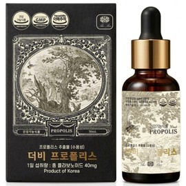 국산 프로폴리스 원액 액상 리퀴드 스포이드 Domestic Propolis Liquid Extract with Dropper