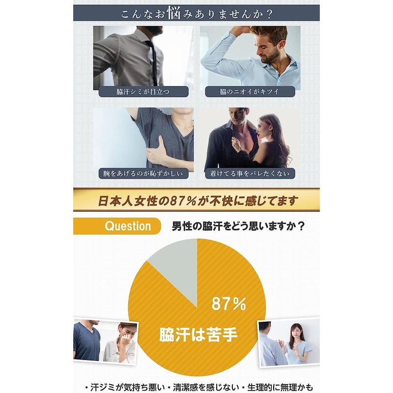 NOSTEEZ My Armpit Sweat Pad, BIG Size, Faded Pats, Faded