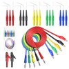 22Pcs Back Probe Kit 4mm Banana Plug Alligator Clip Kit
