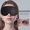 Sleep Eye Mask for Side Sleeper with Adjustable Elastic Strap,