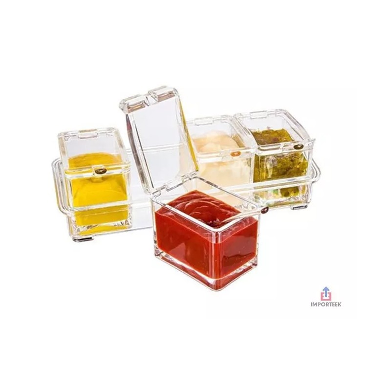 Importeek 5pz Especiero Organizador Almacenamiento Condimentos Multius