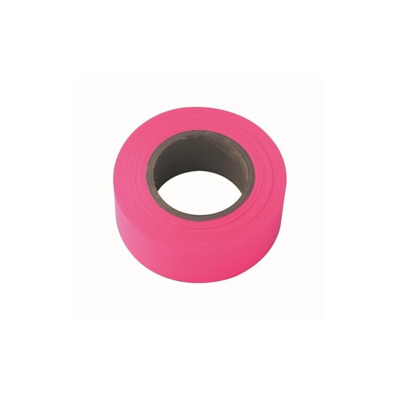 IRWIN Tools STRAIT-LINE Cinta de señalización, 150 pies, Glo-Pink (65603)