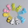 24x7 Palillos Tenedores Lonche Kawaii Pequeños Decoración Frutas