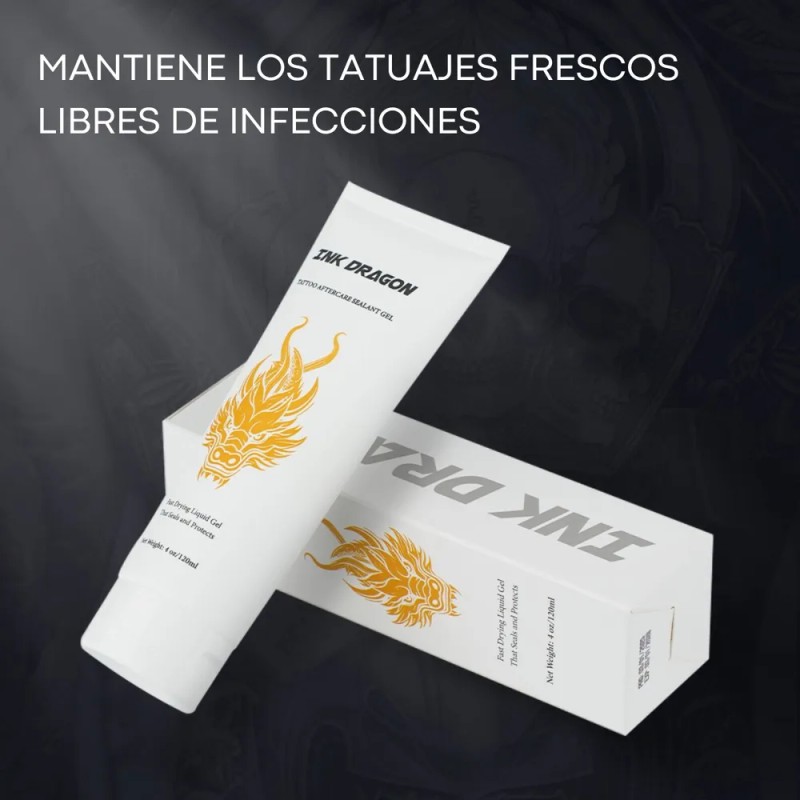 Parche Líquido De Curación Para Tatuaje Ink Dragon 120ml