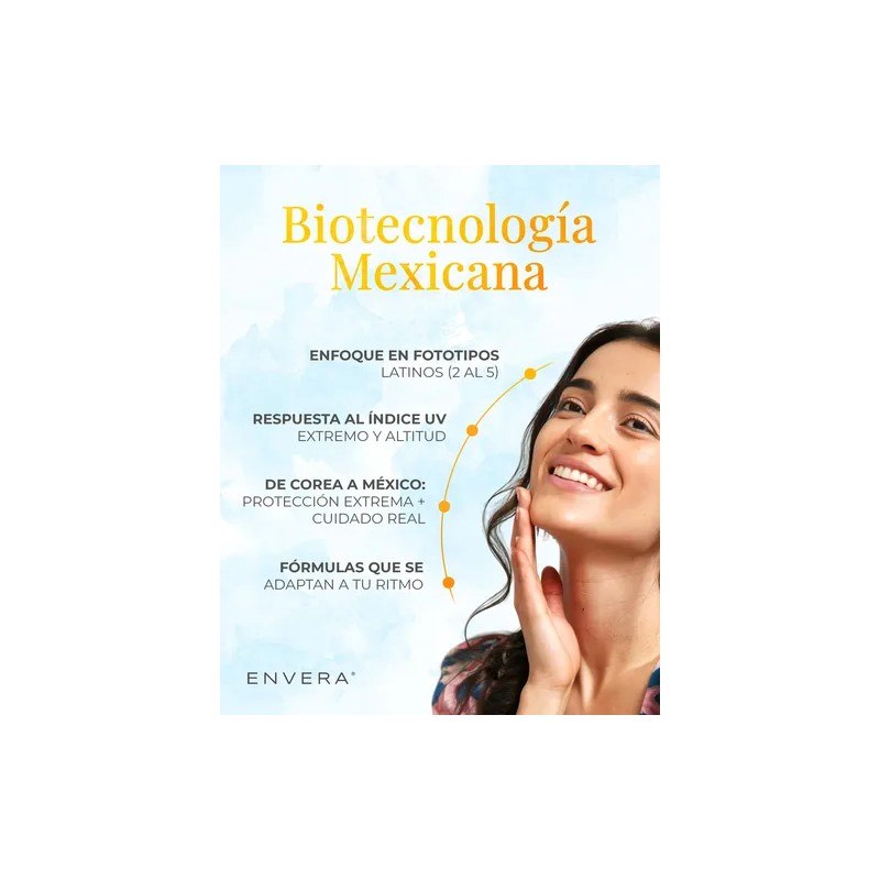 Envera Protector Solar Facial Color Medium + Rellenable
