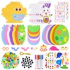Garma Easter Craft Kit with 312 PCS Foam Stickers Set,