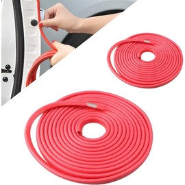 Protector Borde Puerta Auto Sello Hule Moldura Antirrayas Universal 10m