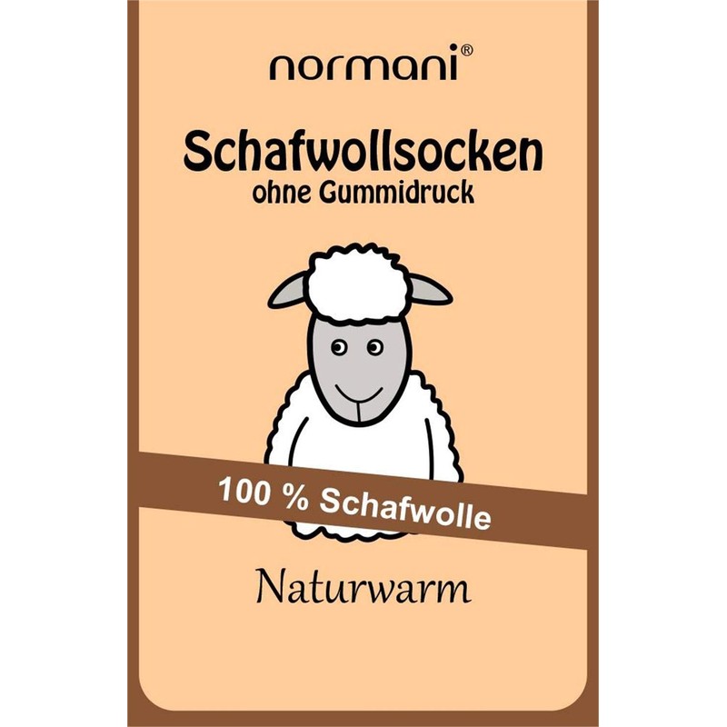 normani 3 Pairs of Warm Sheep's Wool Socks 100% Sheep's