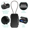 ORIA Travel Safe Lock Box, Portable Lockbox with 4 Digital