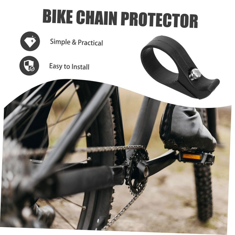Outanaya 2pcs Chain Stopper Bike Chain Locks Bicycle Chain Drop