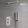 Voolan 20" Square Shower Arm with Flange and Teflon Tape,