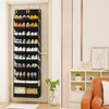Euct 20-30 Pairs Over the Door Shoe Organizer, 10-Tier Hanging