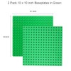 Halann Building Baseplates for Building Bricks Bigger Size Bricks, 10"