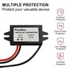 PlusRoc Waterproof 12V/24V to 5V Converter DC-DC Step Down Module