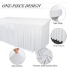 48" L x 24" W x 30" H | White