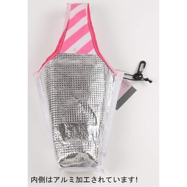 Friendshell JW-534-176 Drinking Holder, Straw, Pink, 13 x 7