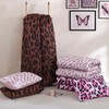 JANZAA Cheetah & Leopard Print Comforter Set Queen Size -