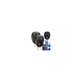 Tangdybwdz® Carcasa Y Funda Llave Para Chevy Silverado Suburban Avalanche Tahoe Equinox Traverse Escalade 07-14 / 07-13 Gmc Sierra Yukon Xl Savana Acadia/ 08-16 Buick Enclave/ 07-10 Saturn Outlook Vue