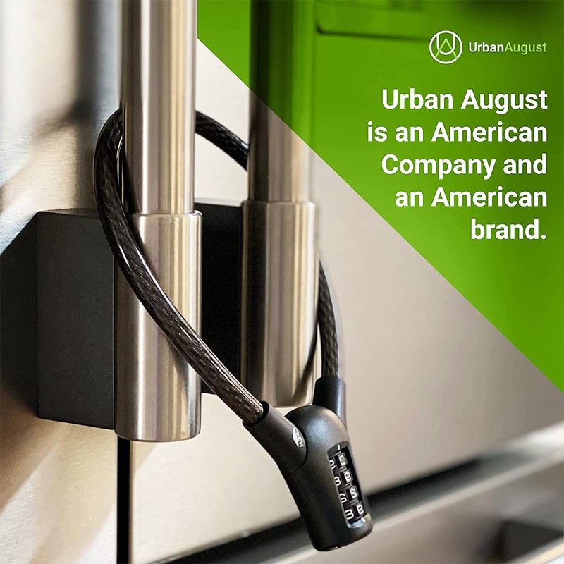 Urban August Max Refrigerator Cabinet Locks for Adults Kids Toddlers