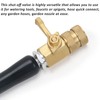 STYDDI Super Heavy Duty Garden Hose Shut Off Valve, 2