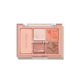 The Saem Saemmul Eye Shadow Box Palette Warm Tone Daily Recommended Flower Letter 1ea / 더샘 샘물 아이 섀도우 박스 팔레트 웜톤 데일리 추천 플라워 레터 1개