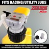 Zeeline XL Battery-Powered Fuel Transfer Pump, 52" Hose, 2.4GPM Flow