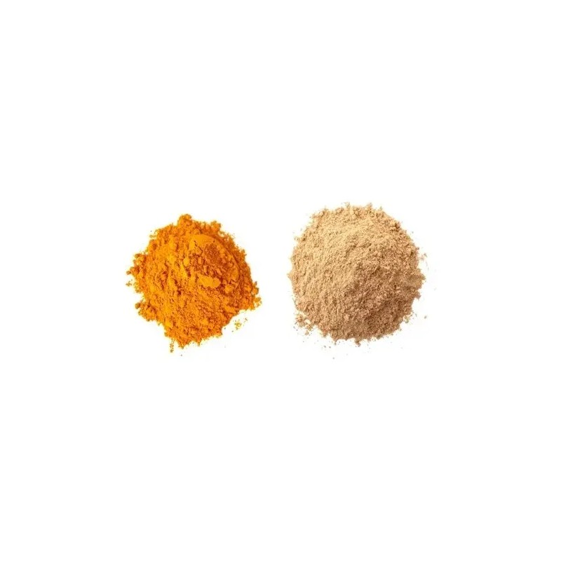 Curcuma Y Jengibre En Polvo 250 G C/u 100% Natural