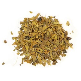 NY Spice Shop Dried Mistletoe Leaf - 8 Ounce Cut & Sifted Viscum Album - Loose Herbal Leaves - Natural Mistletoe Herb for Tea Tinctures and Botanical Use