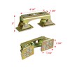 JOYOKYOPK Heavy Duty 4-1/4" Magnetic V-Pads Kit 4 PCS Welding