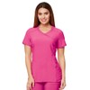 Infinity Cherokee Women Nurse Scrubs Top Mock Wrap 2625A, L,