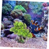 Mobestech Delicate Desktop Aquarium Decor Compact Fish Tank Resin Fake