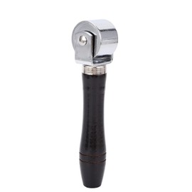 26mm Leather Roller High Hardness Carbon Steel Leather Press Edge Roller Rolling Tool with Wooden Handle