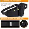 HIEOJAT 3-in-1 running light and waist bag combo