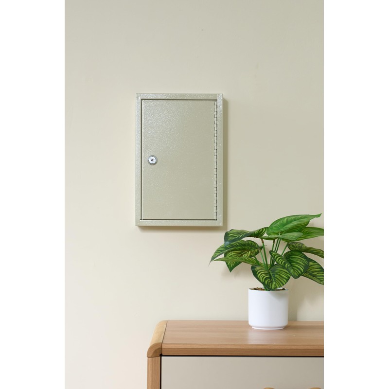 MAXXBUILD Key Storage Cabinet with Lock, 30 Keys Capacity, Wall