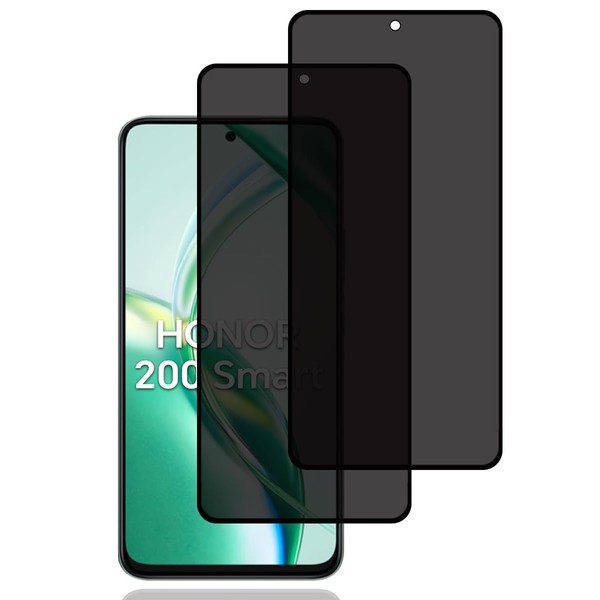 BCHKLAI Privacy Screen Protector for Honor 200 Smart 5G [2