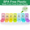 DailyRest Pill Organizer 2 Times a Day, Pill Box 7