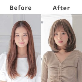 AQUADOLL Wig, Full Wig, Bob, Medium, Mellow Natural Bobdie, Bob Wig, Medium Wig, One Size Fits Most, SBR. See Through Brown wg325SBR