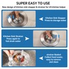 SELLO 3 in 1 Kitchen Sink Drain Strainer, 304 Stainless