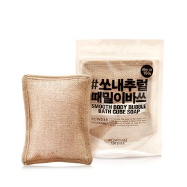 So Natural Bath Smooth Body Bubble Bath Cube Soap Home Spa / 쏘내추럴 때밀이 바스 스무스 바디 버블 바쓰 큐브솝 홈스파