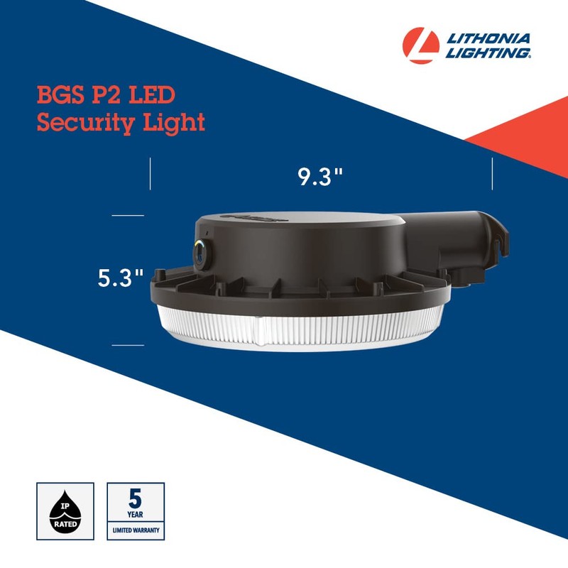 Lithonia Lighting BGS P2 SWW2 MVOLT PE DDB M2 Outdoor