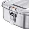 Westmark 23582270 Viva Mini Lunch Box 1100 ml, Stainless Steel,